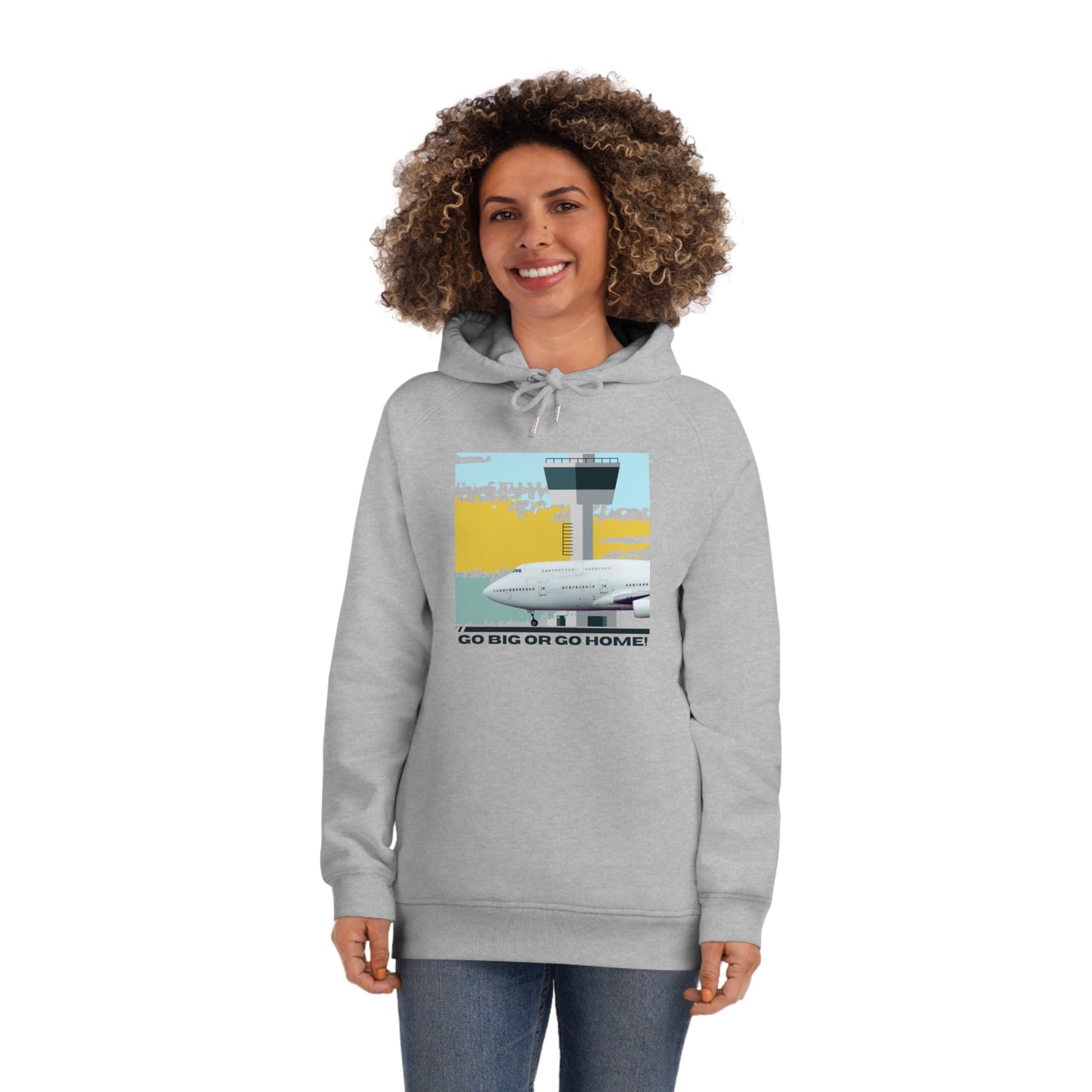 747 Inspired Hoodie - 'Go Big or Go Home'