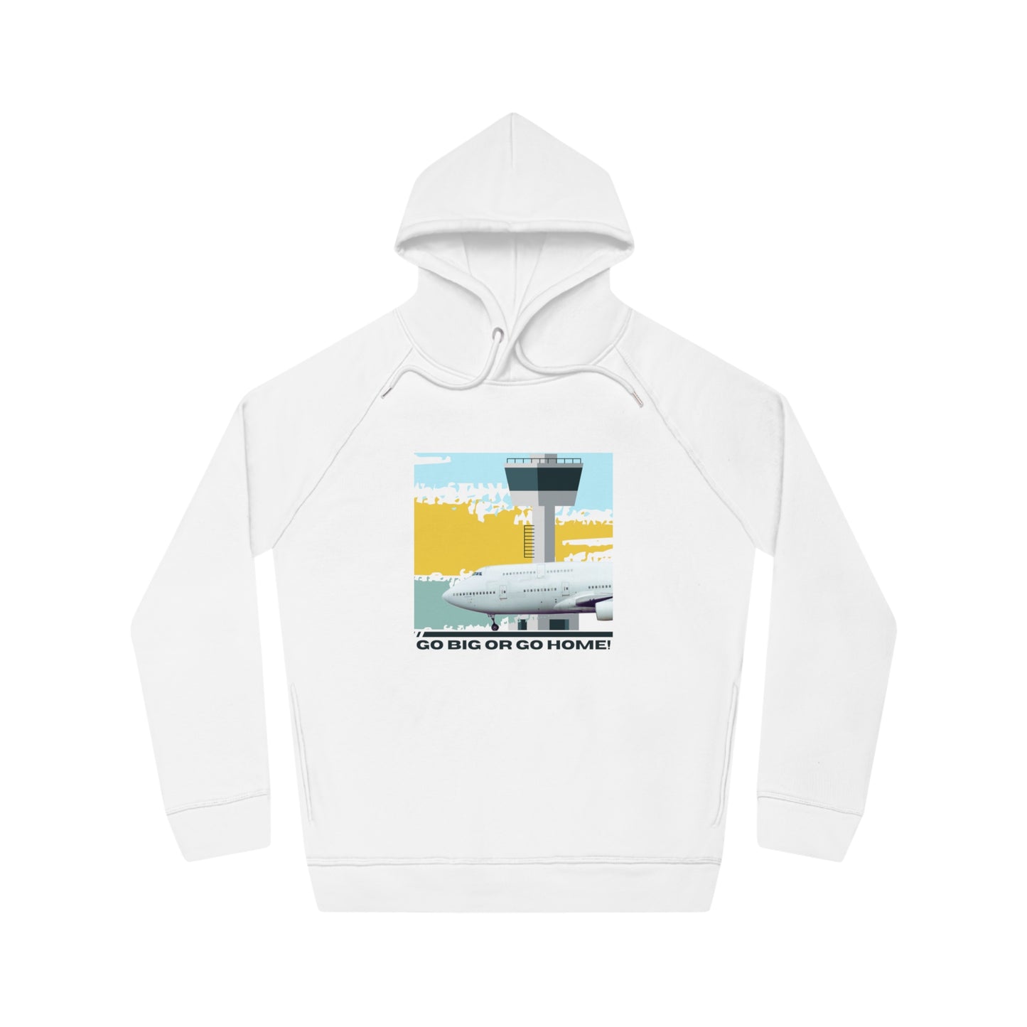 747 Inspired Hoodie - 'Go Big or Go Home'