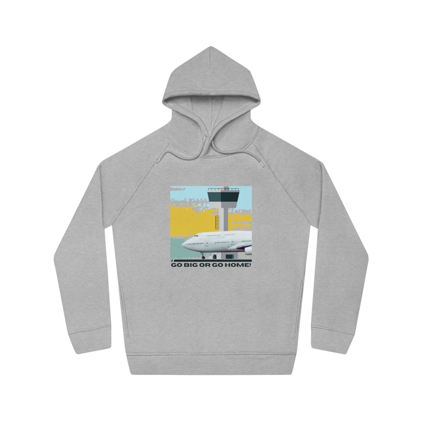 747 Inspired Hoodie - 'Go Big or Go Home'